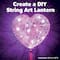 Creativity for Kids&#xAE; String Art Heart Light